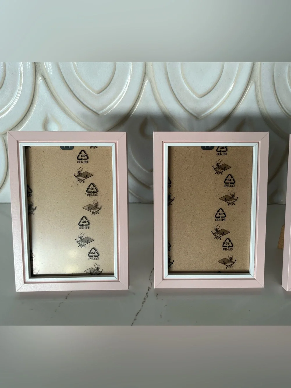 Pink Photo Frame Set
